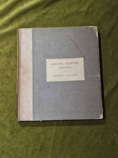New Classical Fragments and Other Greek and Latin Papyri - Grenfell and Hunt0