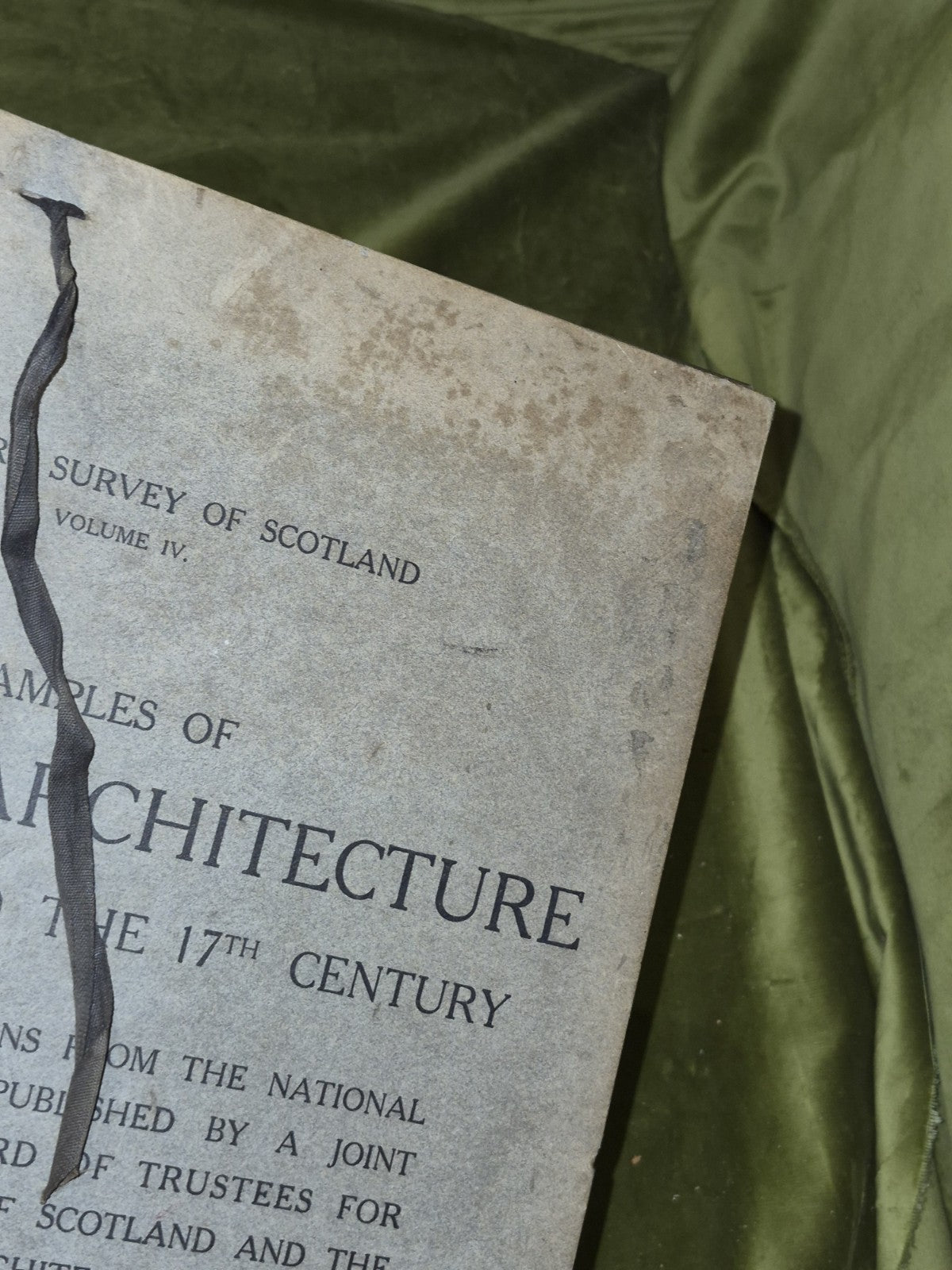 Examples Of Scottish Architecture From The 12th to 17th Century By Anderson 19214