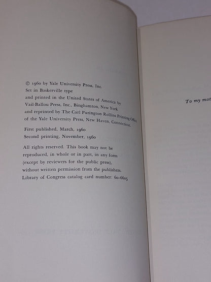 Wordsworth and Schelling: A Topological Study of Romanticism by Hirsch (1960) Hb5