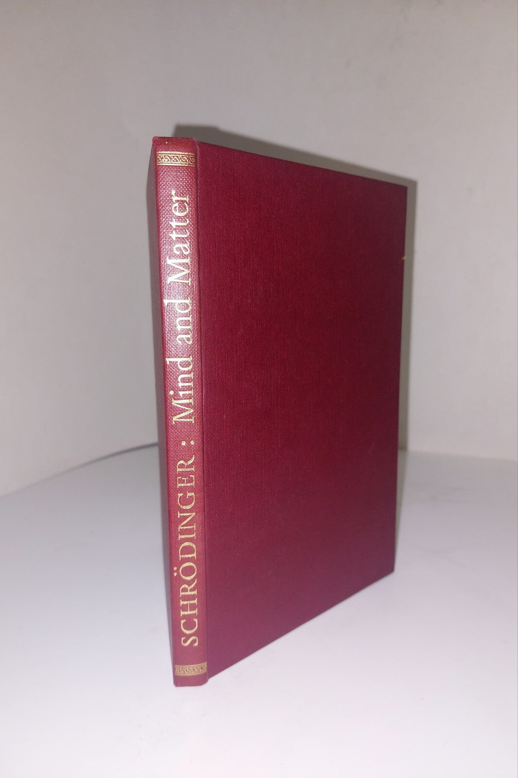 Mind And Matter By Erwin Schrodinger (1958) Book0