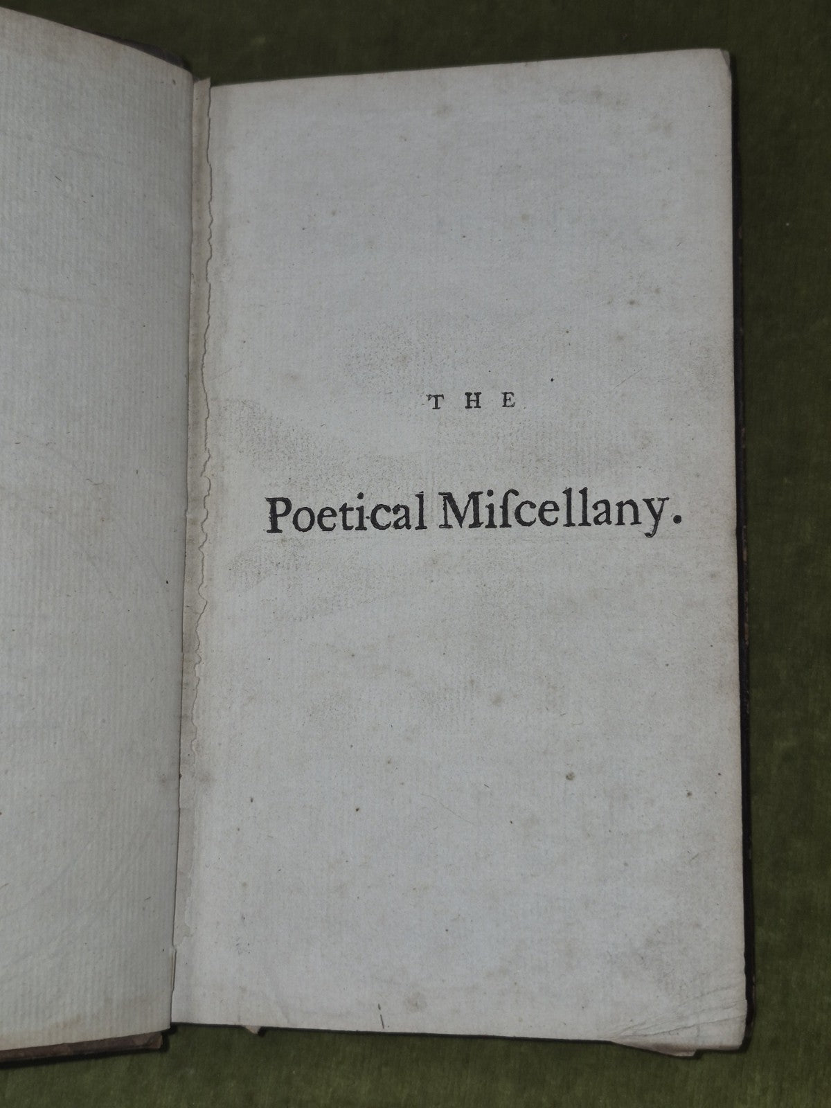 Poetical Miscellany Milton Dryden Pope Addison Gay Parnel James Williams 1774 5