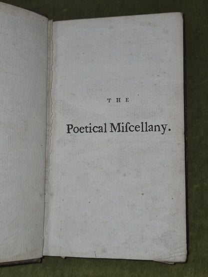 Poetical Miscellany Milton Dryden Pope Addison Gay Parnel James Williams 1774 5