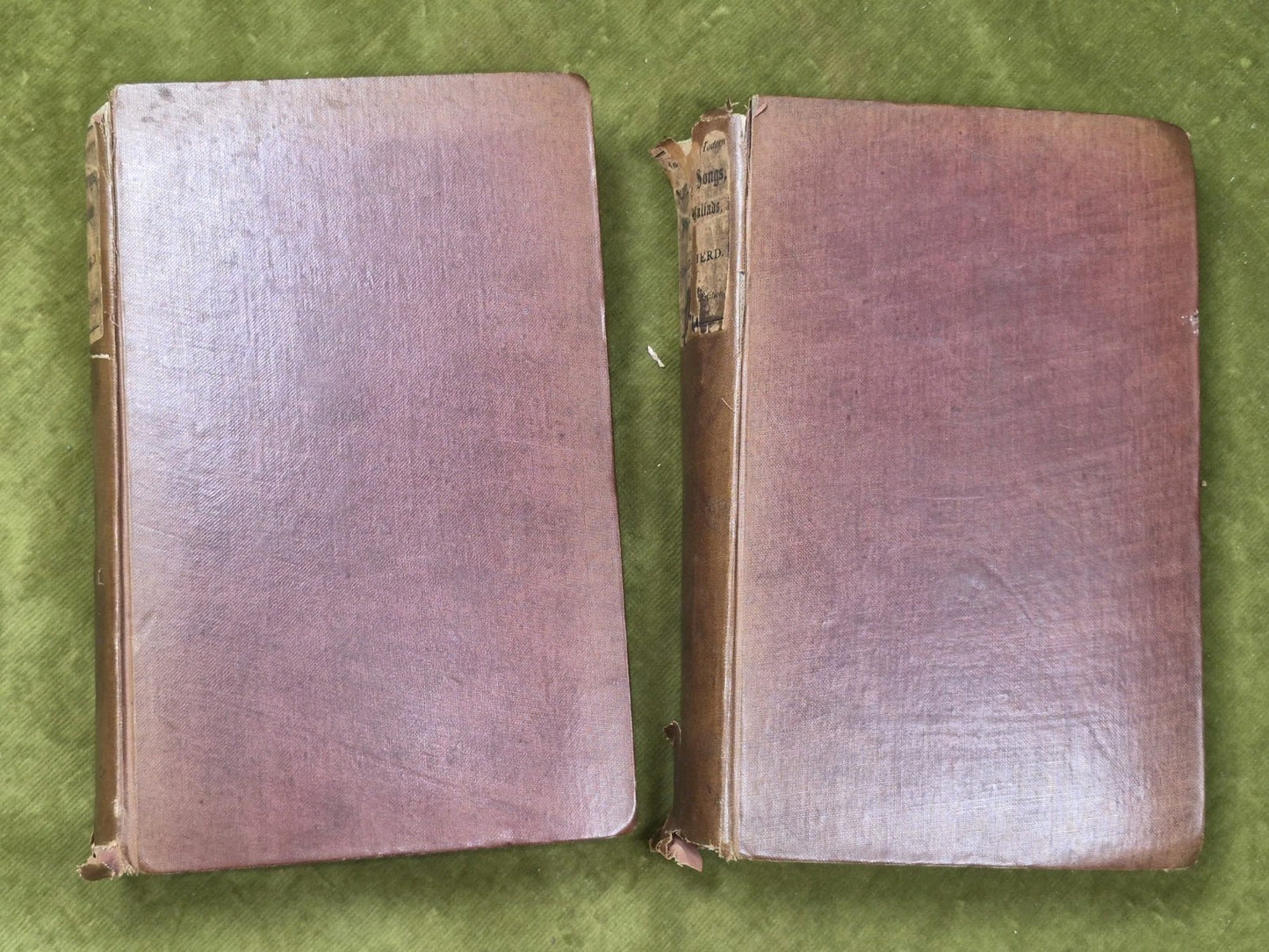 Scottish Songs Heroic Ballads David Herd 1869 Two Volumes Kerr & Richardson 3