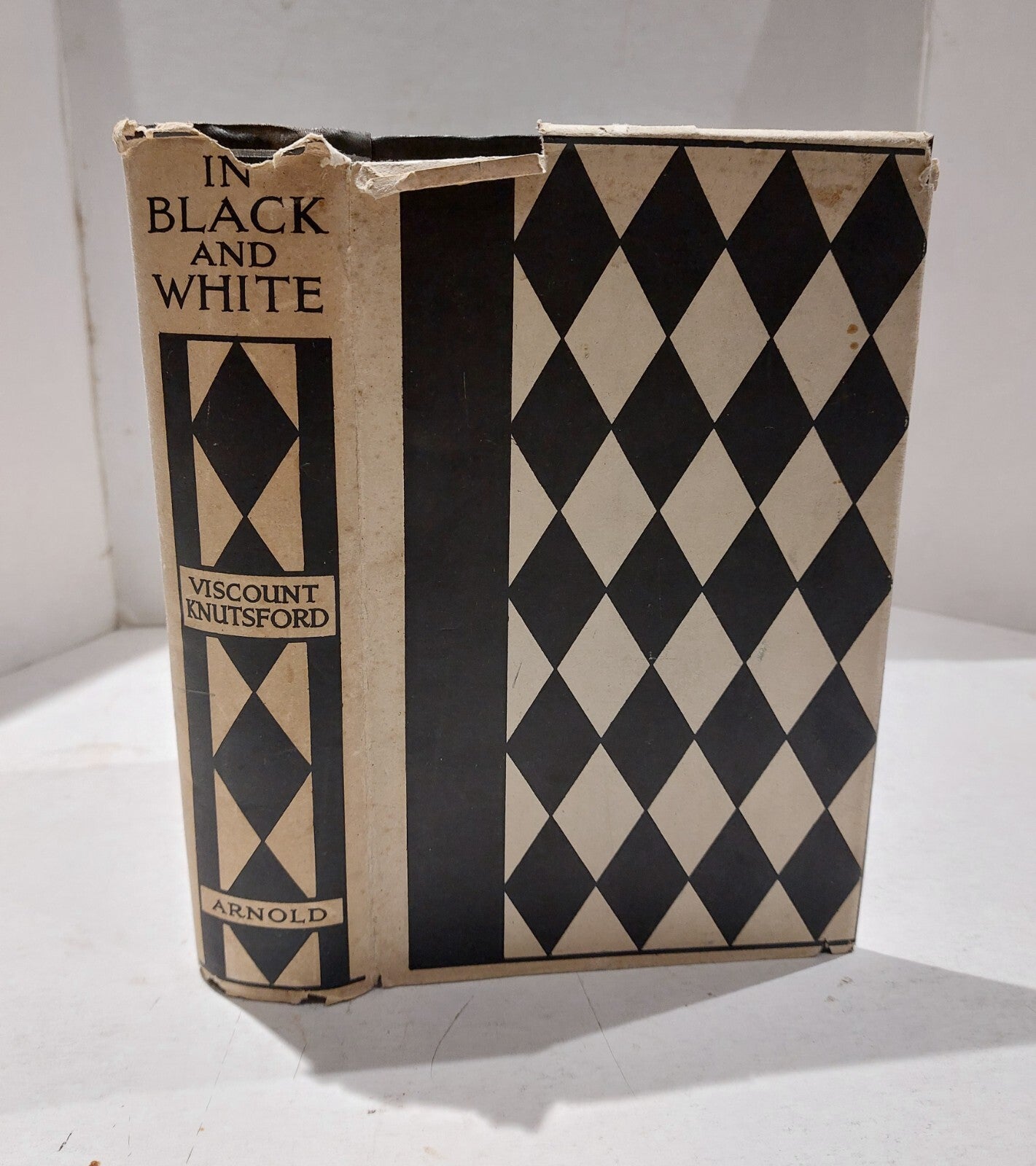 In Black and White (1926) Viscount Knutsford [Edward Arnold & Co] Hb Book0