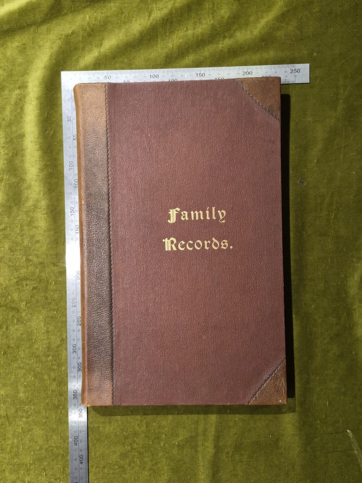 Family Records - Robert Reid 1912 2nd Hardcover3