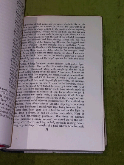 Lolita 1st edition 11th impression By Vladimir Nabokov, Putnam (1955)5