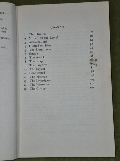 DOCTOR WHO AND THE MUTANTS 1977 HARDBACK BOOK 1ST EDITION  EX-LIBRARY7