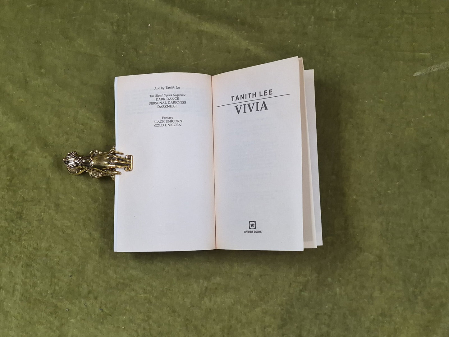 Vivia by Tanith Lee Paperback 1997 , Warner Books UK3