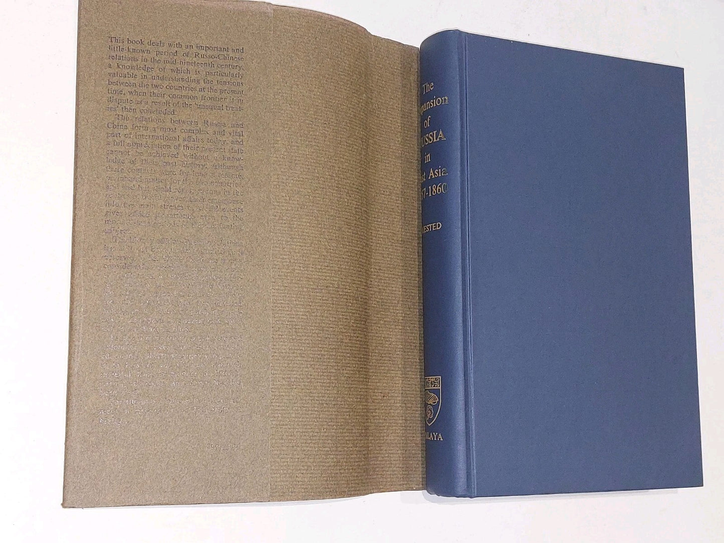 The Expansjon Of Russia In East Asia 18571860 (1968)2