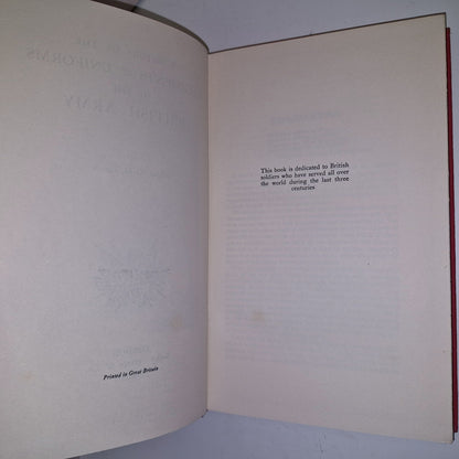 A History Of The Regiments & Uniforms Of The British Army Major R. M. Barnes 1st4