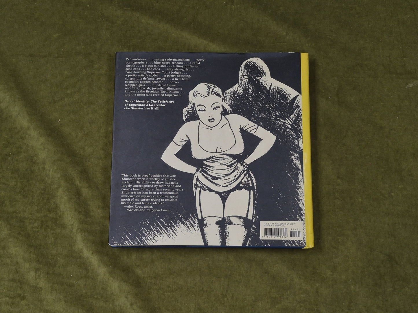Secret Identity: The Fetish Art of Joe Shuster - Craig Yoe , Abrams 2009 HB DJ1