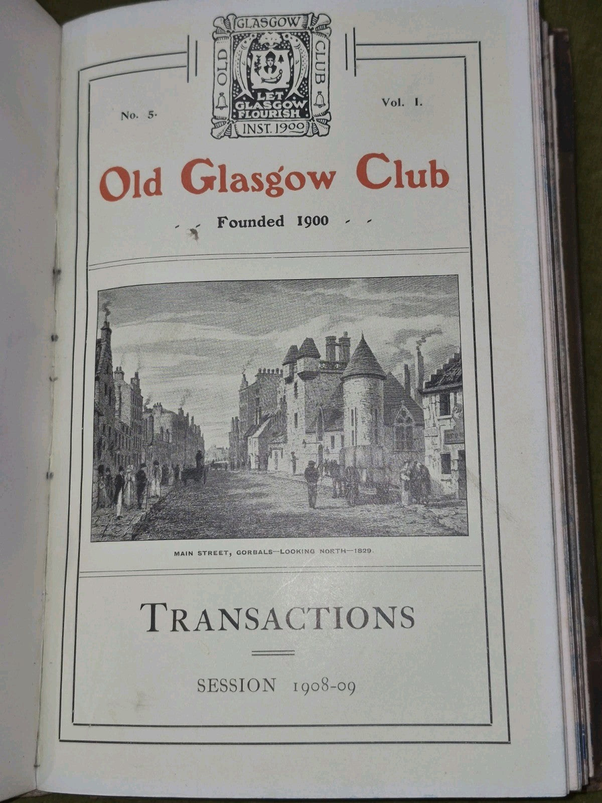 Old Glasgow Club Transactions, Volume I, Sessions 1900-087