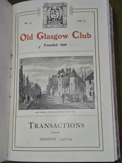 Old Glasgow Club Transactions, Volume I, Sessions 1900-087