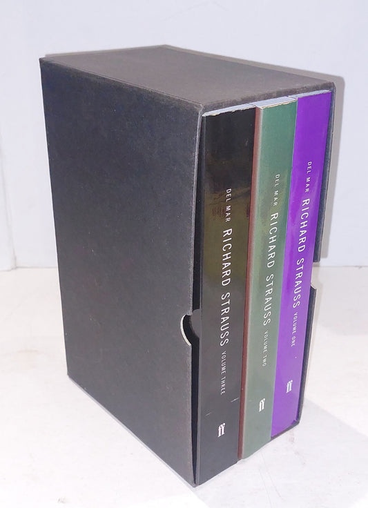 Rochard Strauss: A Critical Commentary.. Norman Del Mar (1986) [3 Vols Set] Pb1