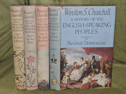 A History of the English Speaking Peoples Winston S Churchill 1st Editions0