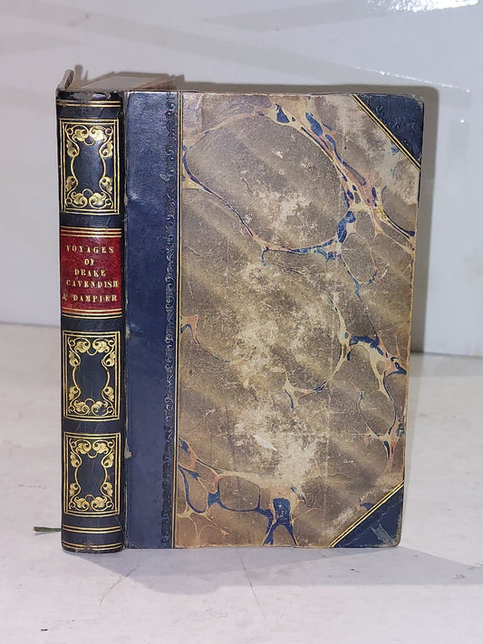 Lives & Voyages Of Drake, Cavendish & Dampier [J & J Harper, New York] (1832) Hb0