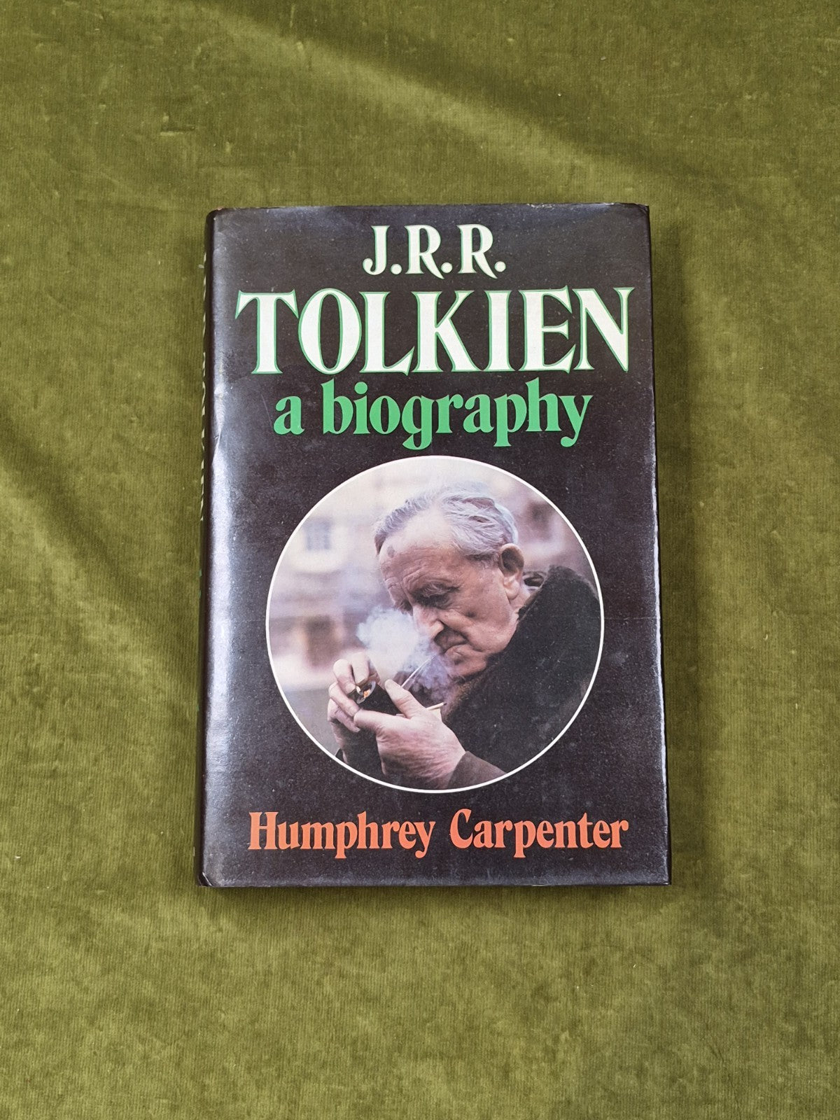 J.R.R. TOLKIEN: A BIOGRAPHY BY HUMPHREY CARPENTER 1977 1st HB DJ0