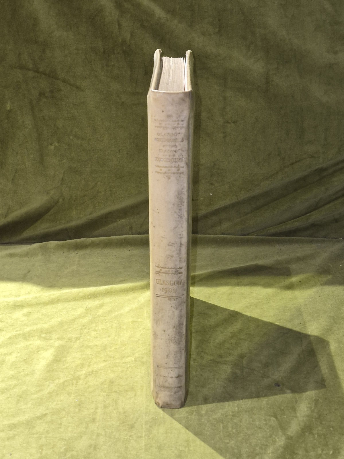 Glasgow Contemporaries At the Dawn of the XXth Century Large Gilded Vellum 19012