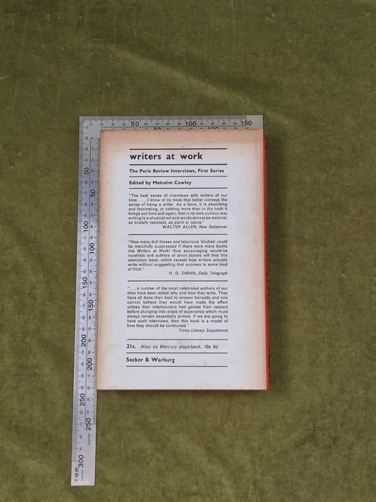 Writers at Work: The Paris Review Interviews, Second Series - Brooks, Van Wyck1