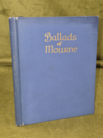 Ballads of Mourne 1940 Richard Rowley W Tempest Dundalgan Press0