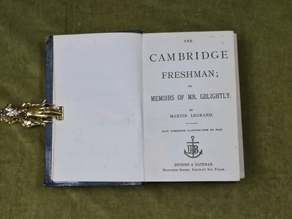 Martin Legrand & Phiz - The Cambridge Freshman / Mr Golightly , Diprose Bateman4