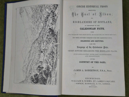 Gaels of Alban or Highlanders 1865 James A Robertson Signed Letter From Author6