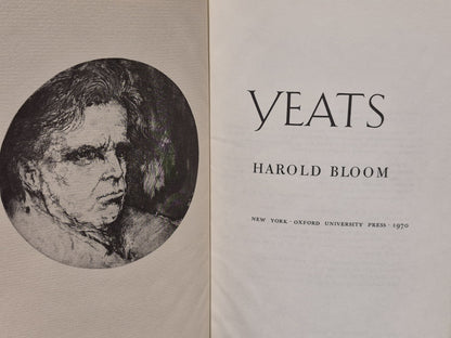 Yeats (1970) Harold Bloom4