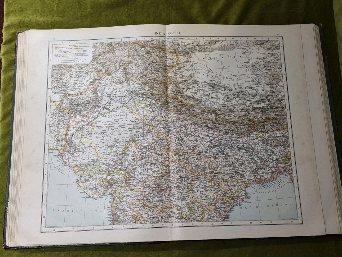 1896 - The Times Atlas - Large Folio HB - 173 Maps5