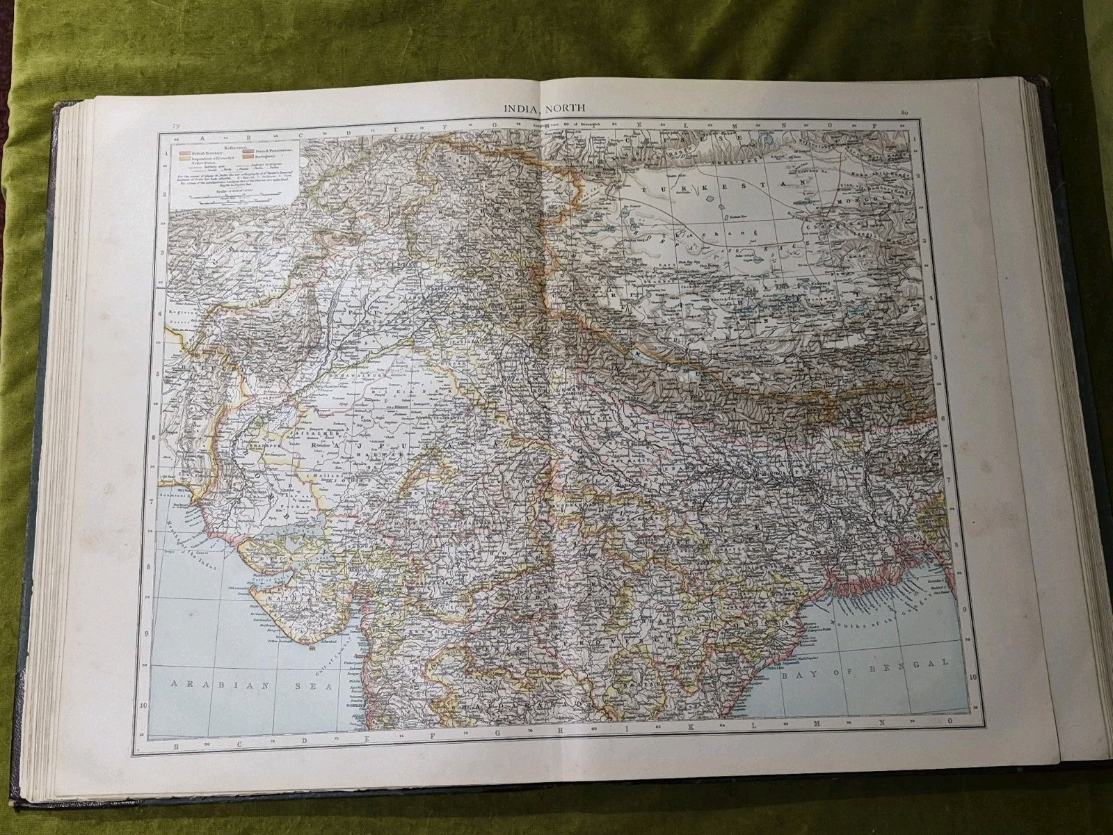 1896 - The Times Atlas - Large Folio HB - 173 Maps5