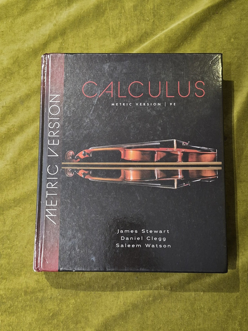 Calculus , Metric Edition (9E) - James Stewart , Daniel K. Clegg , Saleem Watson0