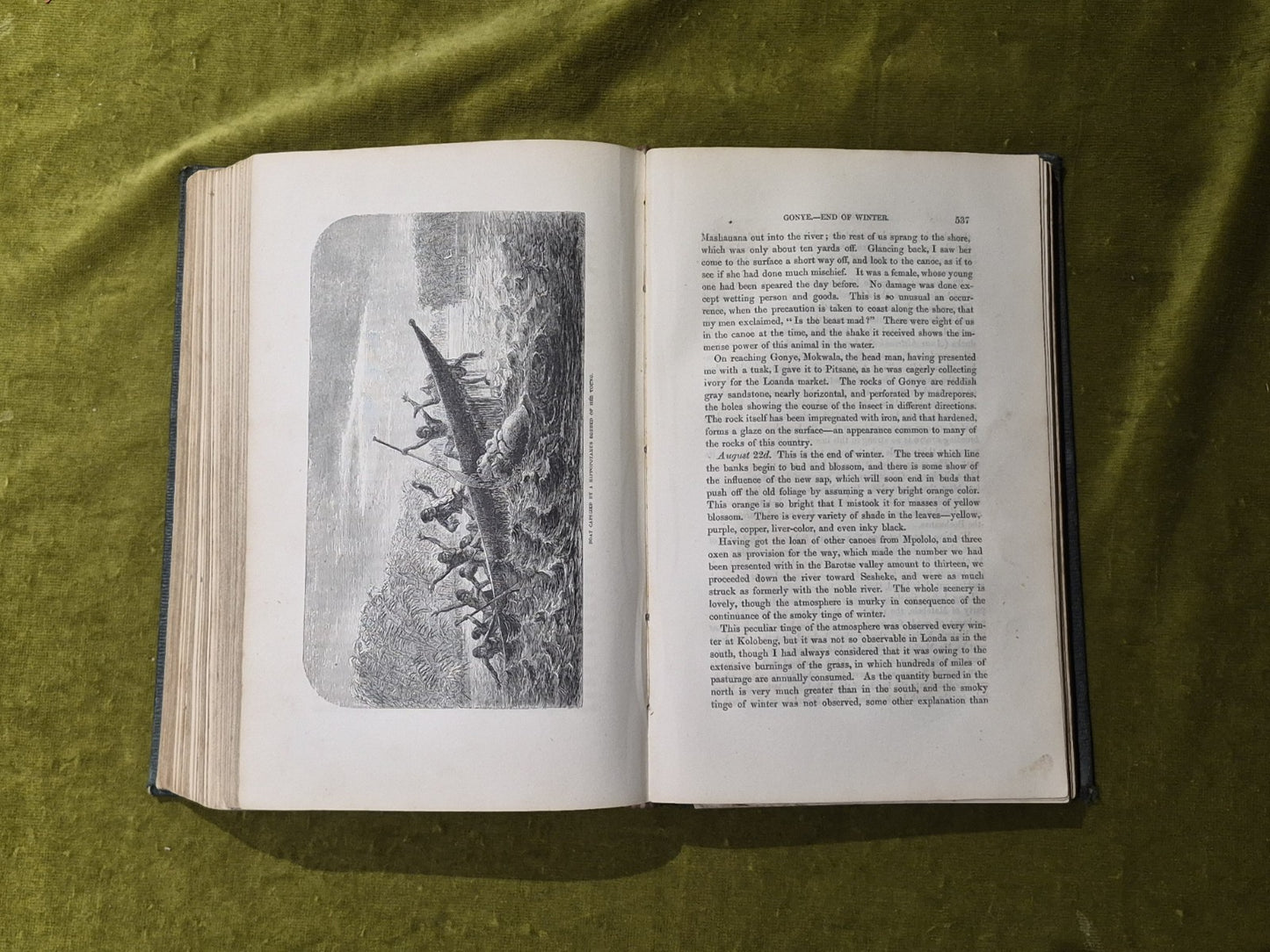 1857 Missionary Travels and Researches in South Africa by David Livingstone6