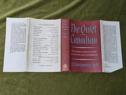The Quiet Canadian, The Secret Service Story of Sir William Stephenson Third Imp3