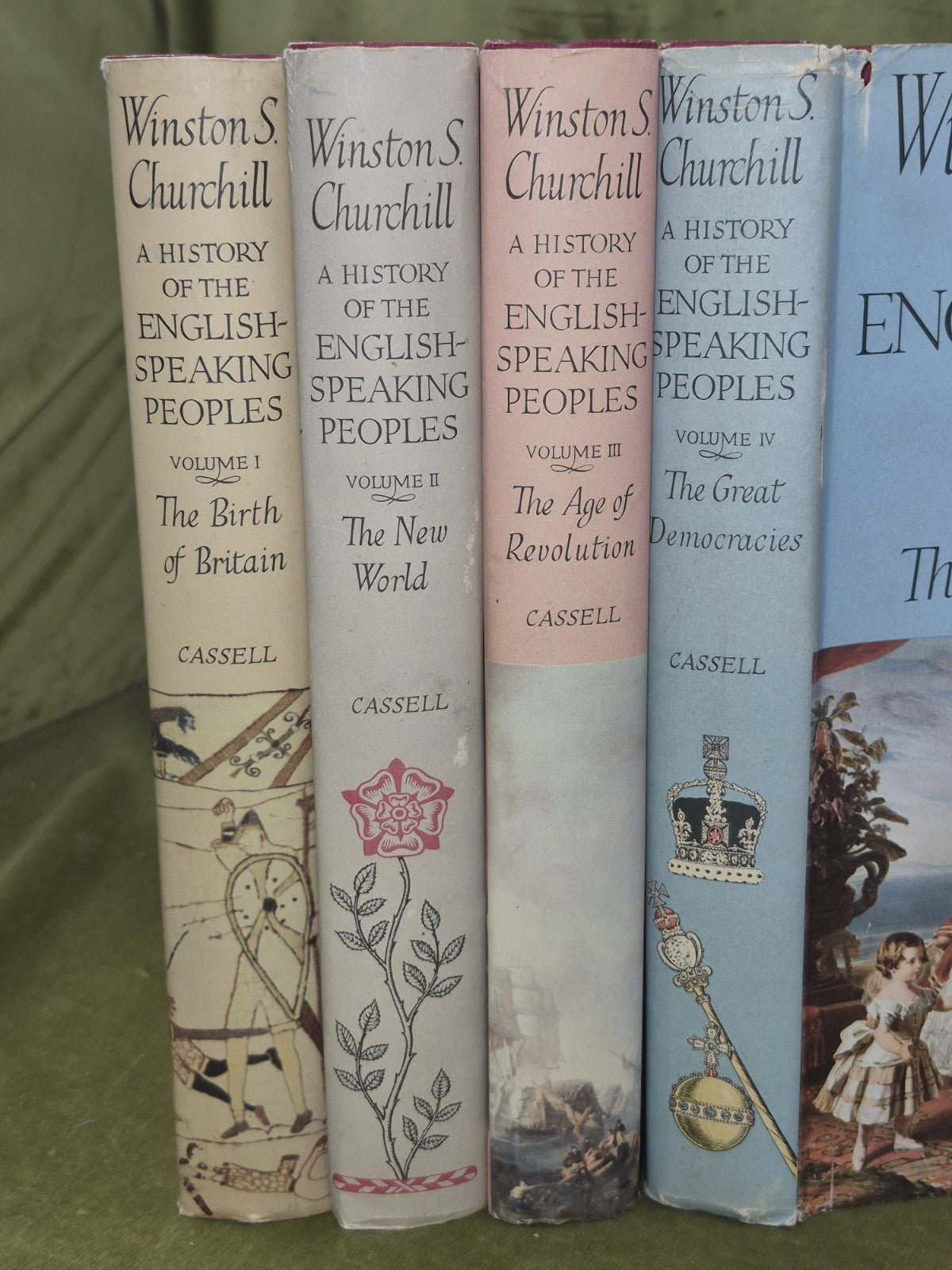 A History of the English Speaking Peoples Winston S Churchill 1st Editions1