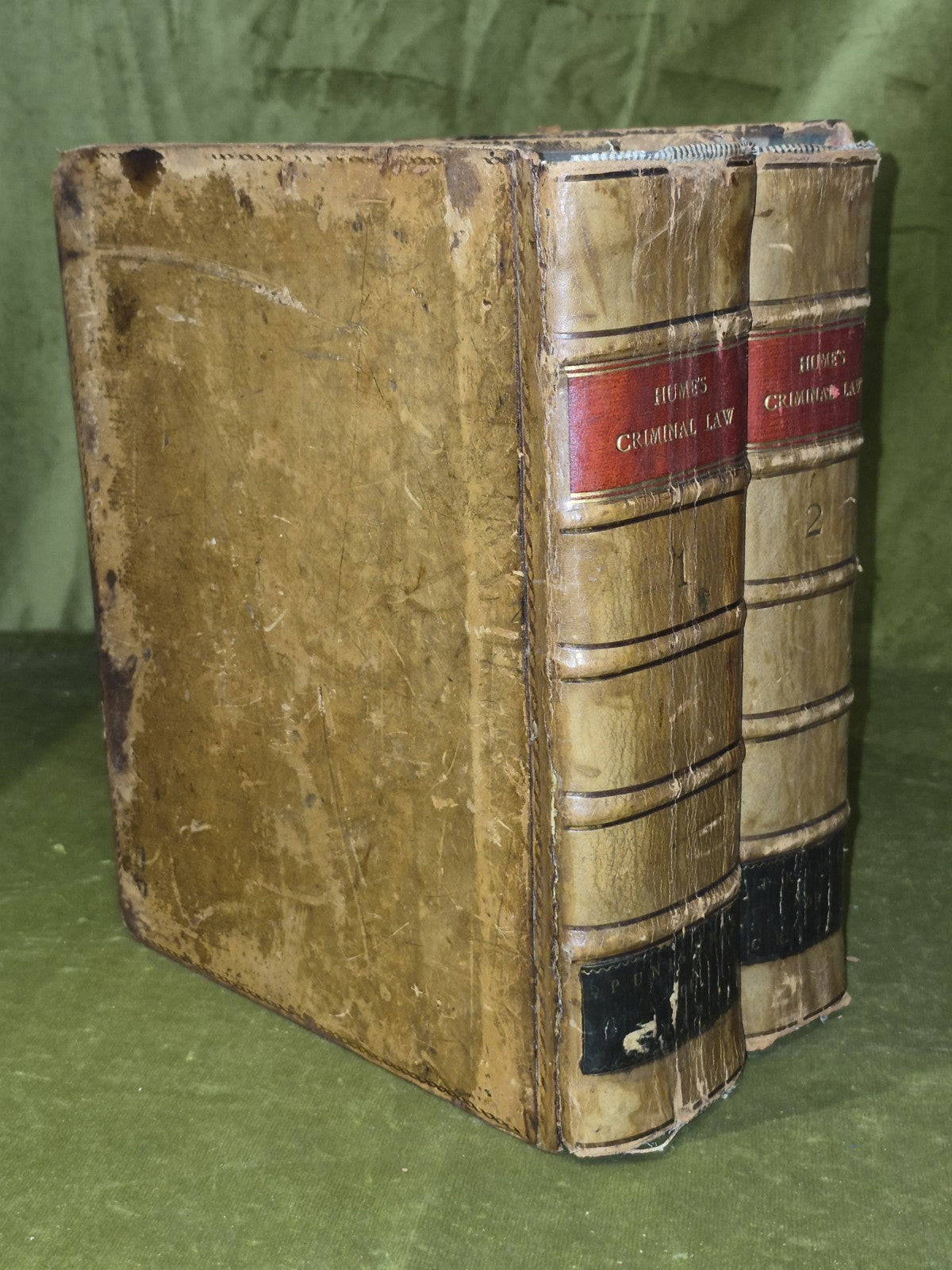 David Hume's Criminal Law Description Trial 1797 First Edition Bell & Bradfute2