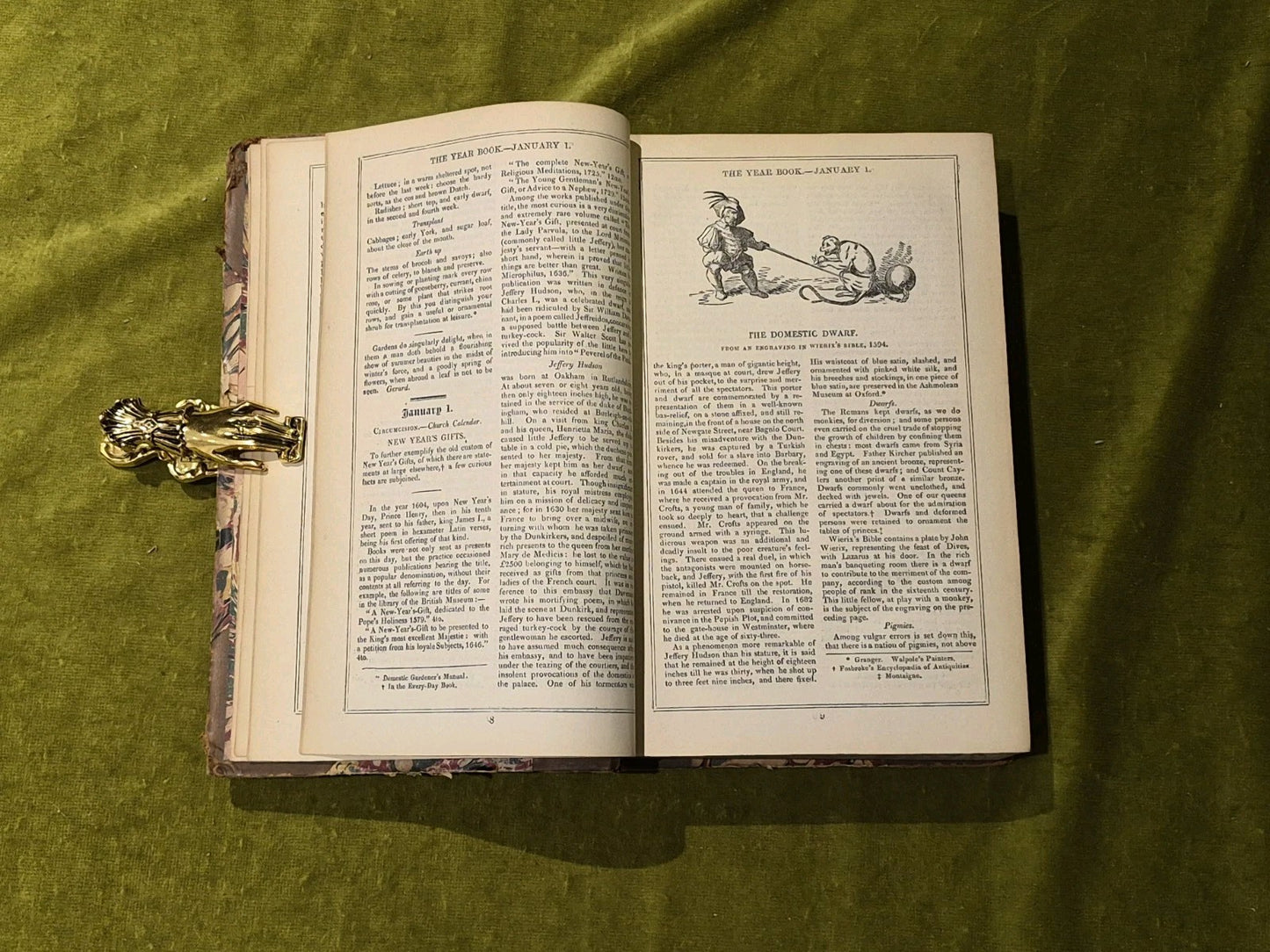 The Year Book of Daily Recreation and Information - William Hone -Tegg est. 18327