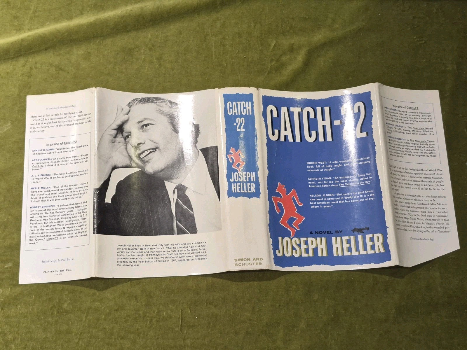 Catch-22 First Edition Bookclub Simon and Schuster 19614