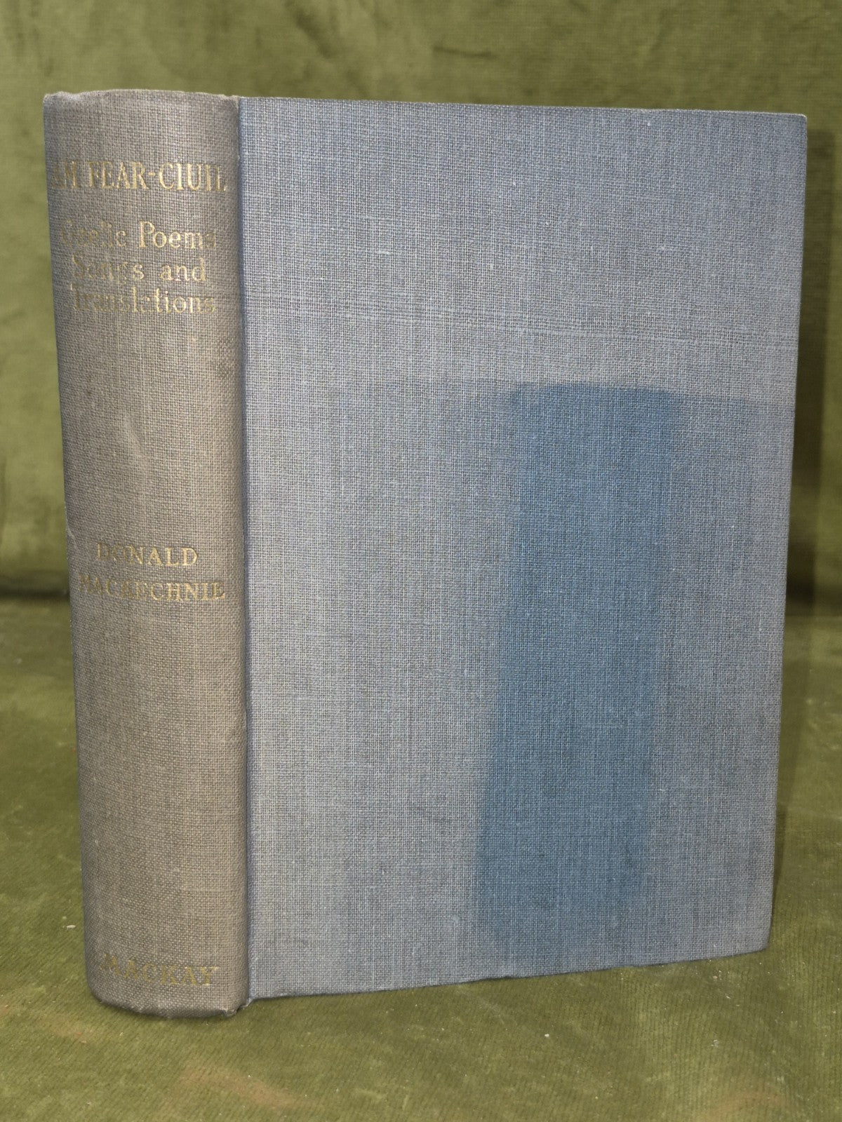 Am Fear-Ciuil Poems Donald Mackechnie An Comunn Gaidhealach Third Edition0
