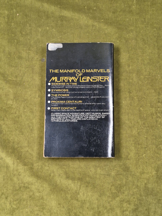 The Best Of Murray Leinster - Del Rey 1978 Sci-Fi Paperback , J J Pierce1