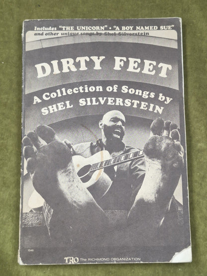 Dirty Feet A Collection Of Songs By Shel Silverstein TRO 1969 Sheet Music Book0