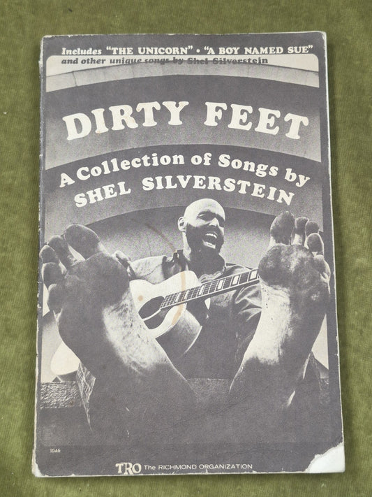 Dirty Feet A Collection Of Songs By Shel Silverstein TRO 1969 Sheet Music Book0