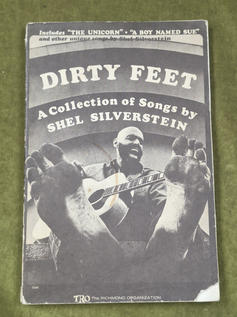 Dirty Feet A Collection Of Songs By Shel Silverstein TRO 1969 Sheet Music Book0