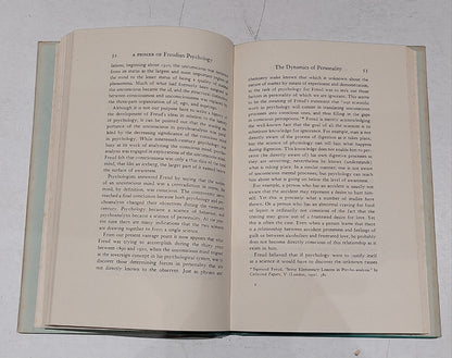 A Primer of Freudian Psychology By Calvin S. Hall (1956) Hb Book5