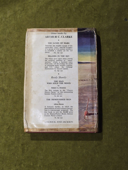 Arthur Clarke - Prelude To Space 1ST EDITION WITH DUST JACKET 1