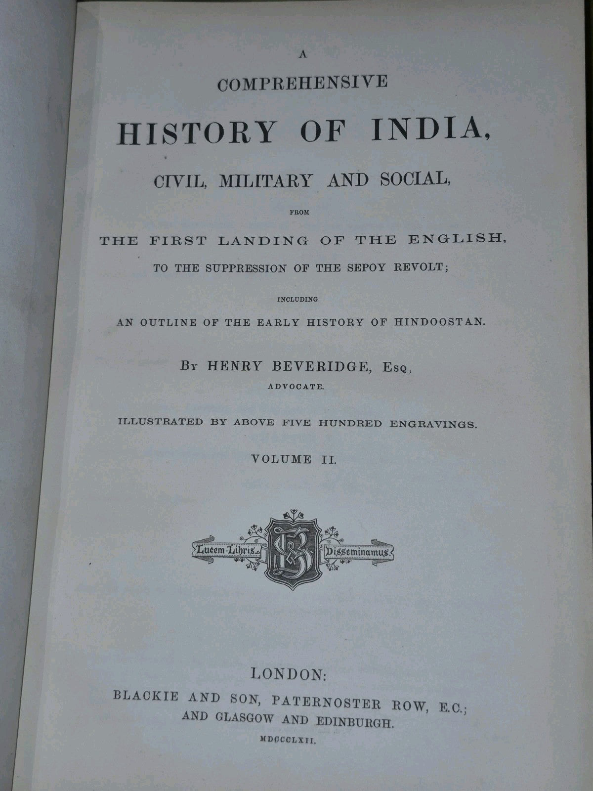 A Comprehensive History of India Vol 2 (1862) Henry Beveridge3
