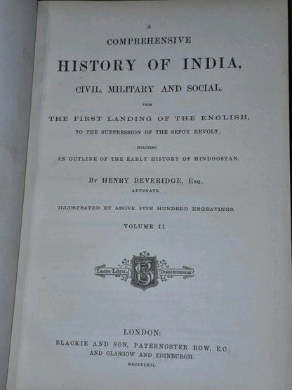 A Comprehensive History of India Vol 2 (1862) Henry Beveridge3