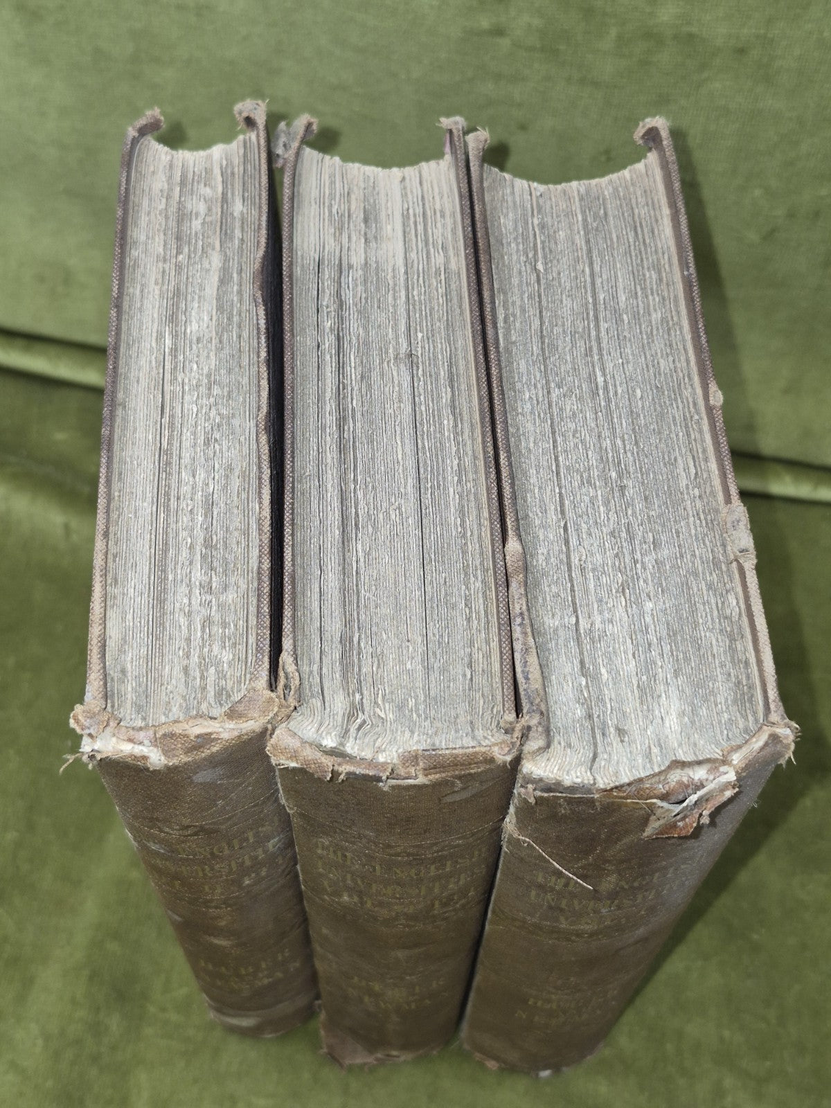 The English Universities Huber 3 Vols 1843 Francis Newman Complete Set2