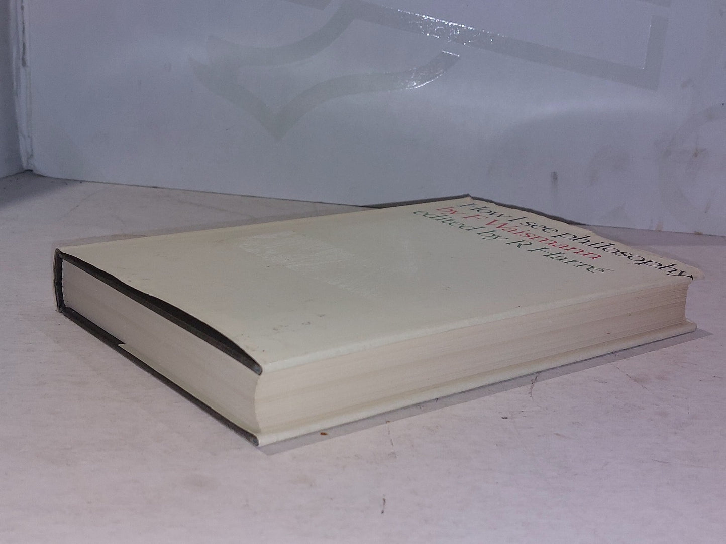 How I See Philosophy - F. Waismann & R. Harre (1968) Hb Book With Dj7