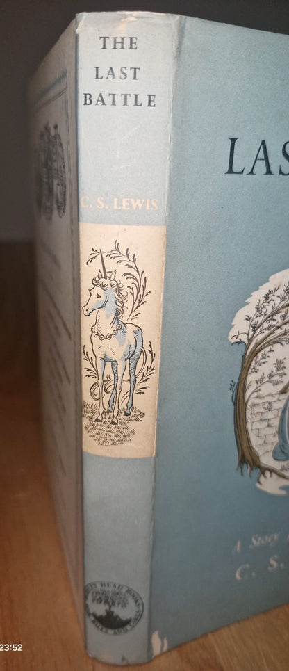 C S Lewis The Last Battle 1956 First Edition First Impression - Bodley Head VGC2