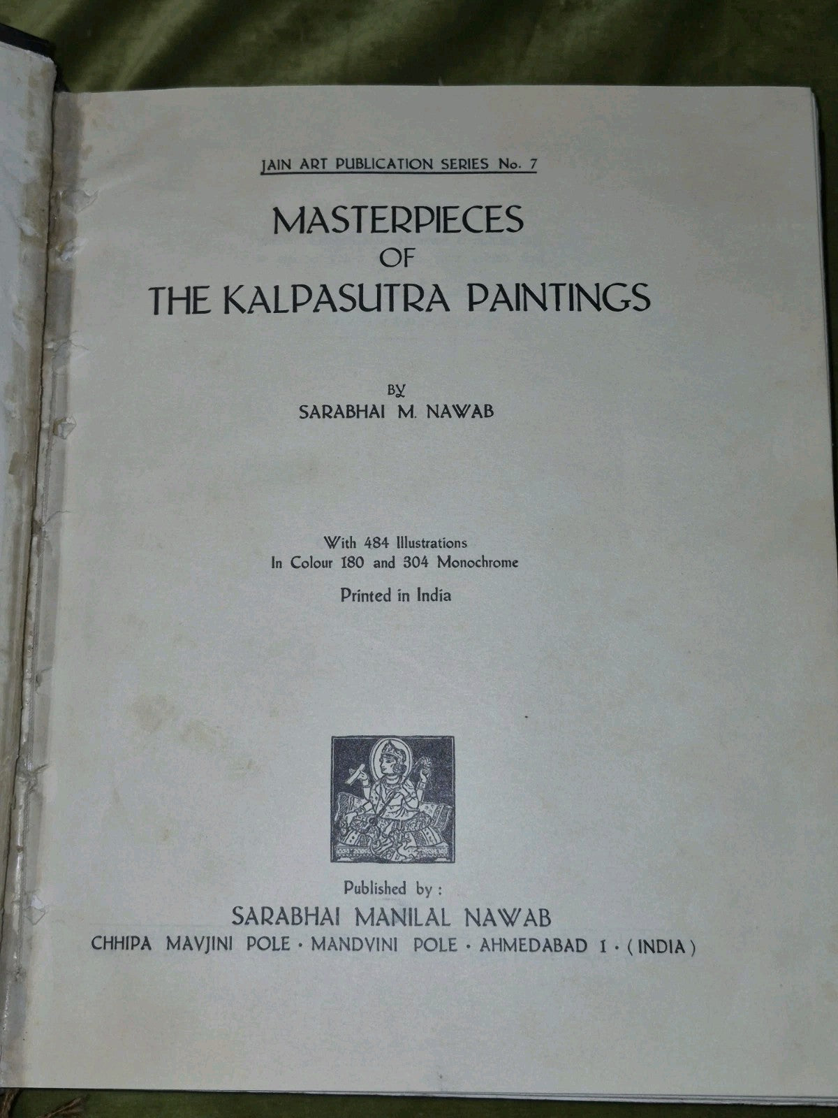 Masterpieces of the Kalpsutra Paintings (1956) Sarabhai M. Nawab9