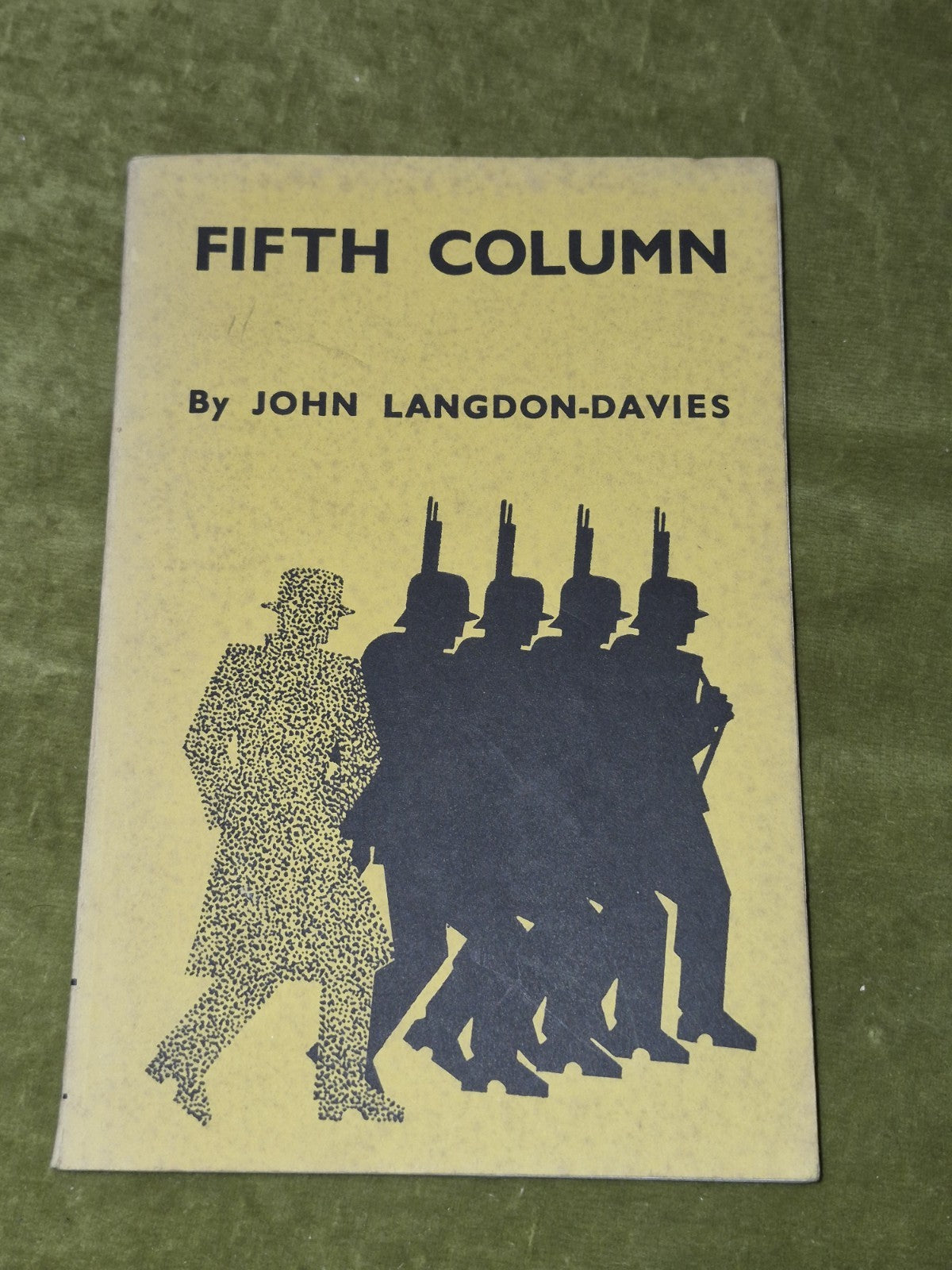 Fifth Column John Langdon-Davies John Murray 1940 First Edition0